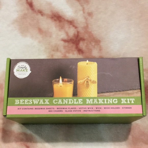 Beeswax Candle Making Kit NWT makes multiple candles, sealed - Picture 1 of 14